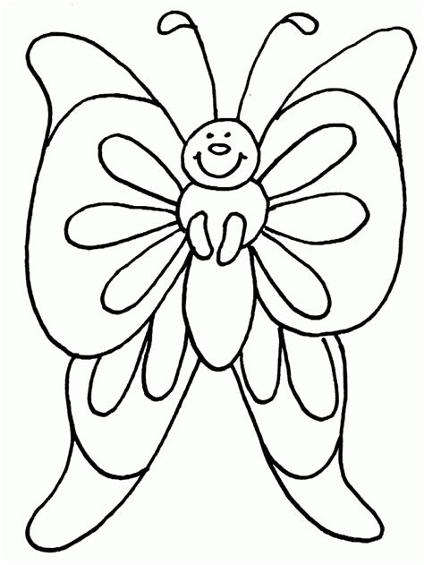 Very Hungry Caterpillar Butterfly Coloring Page - Coloringmania.pw