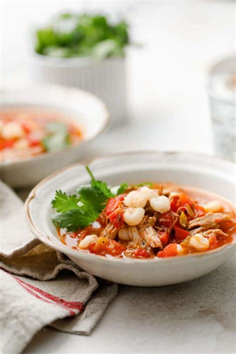 Serve warm with red beans and rice. easy to make LEFTOVER PORK Posole | The Dinner Bell