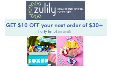 10 Off 30 Zulily Purchase Southern Savers