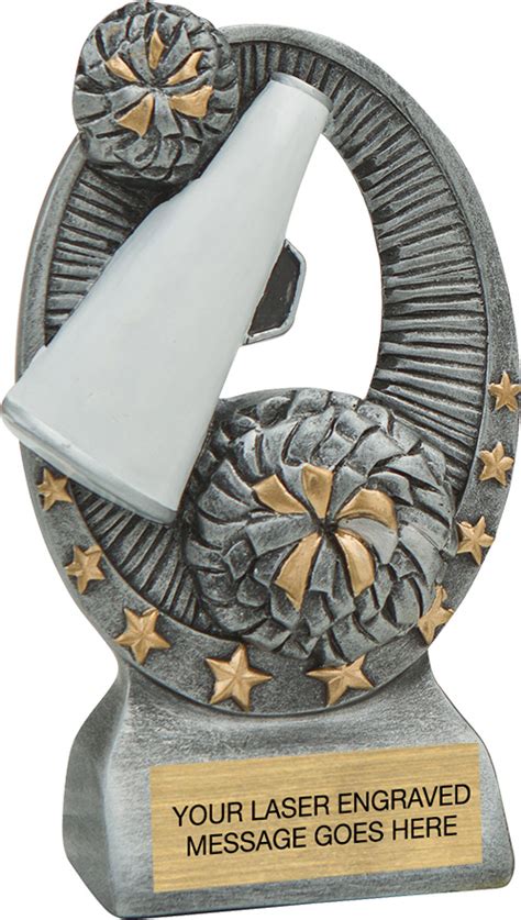 Cheer Star Bright Resin Trophy Trophy Depot
