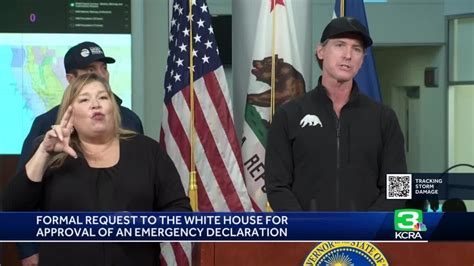California Requests Federal Emergency Declaration Ahead Of Incoming Storms Youtube
