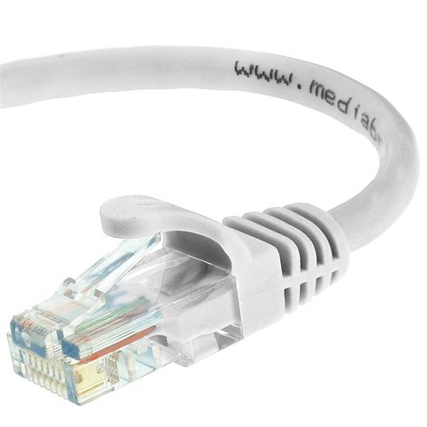 Mediabridge Ethernet Cable 25 Feet Supports Cat6 Cat5e Cat5