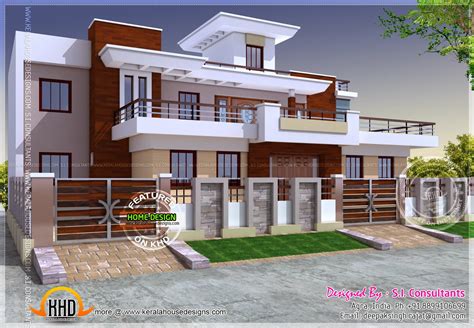 Modern Style India House Plan Kerala Home Design And Floor Plans