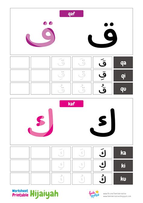 Lembaran Kerja Huruf Hijaiyah Prasekolah In 2021 Arabic Alphabet For
