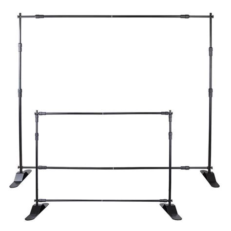 Bestequip Banner Stand Adjustable Display Backdrop Lightweight Portable Trade Show Wall For