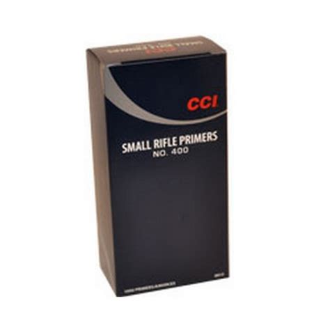 Cci Small Rifle Primers No 400 1000 Count Reloading Unlimited