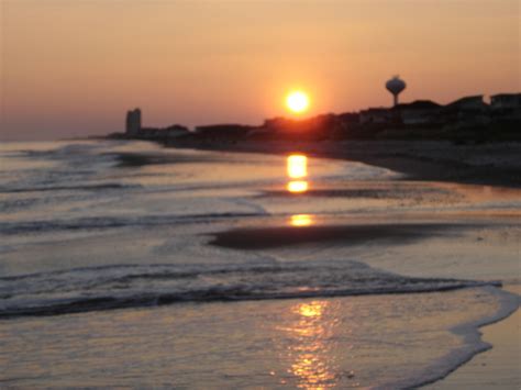 Ocean Isle Beach Nc Sunset At Ocean Isle Beach Photo Picture Image