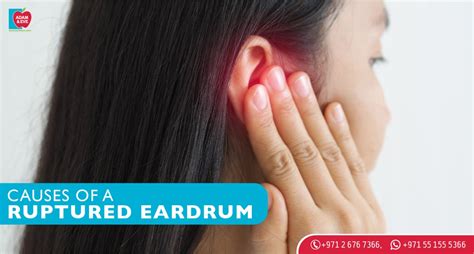 What Is Ruptured Eardrum Tympanic Membrane Perforation