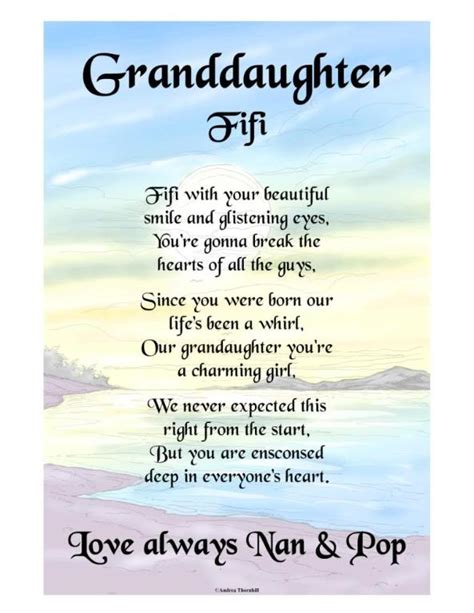 Granddaughter Poems And Quotes Quotesgram