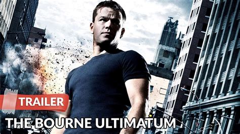The Bourne Ultimatum 2007 Trailer Hd Matt Damon Edgar Ramírez Youtube