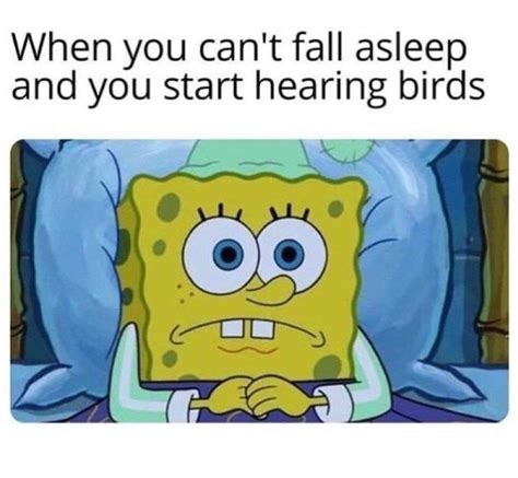 Spongebob Memes Cant Fall Asleep Sleep Meme How To Fall Asleep