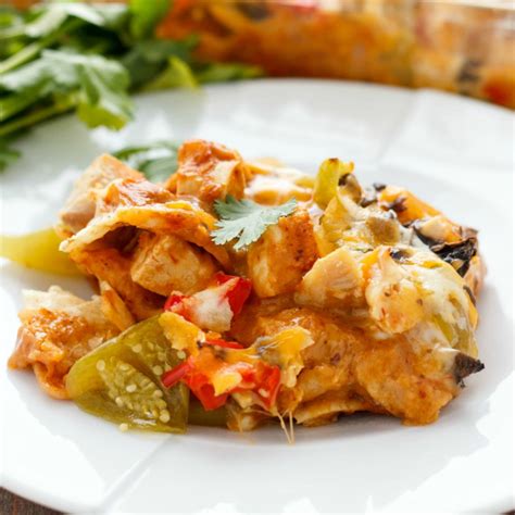 This link is to an external site that may or may not meet accessibility guidelines. Mexican Chicken Casserole with Tortilla Chips - The Weary Chef
