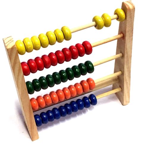 ABACUS BEAD EDUCATION TOY MATHS KIDS TRADITIONAL WOOD LEARN AID PRACTICE COUNT | eBay