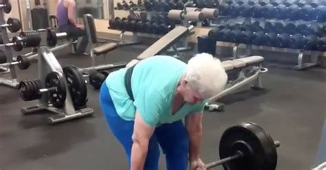This 78 Year Old Woman Lifts Heavy Weights This Can Inspire Anyone