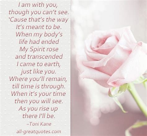 Beautiful Sympathy Card Messages And In Loving Memory This Poem Can