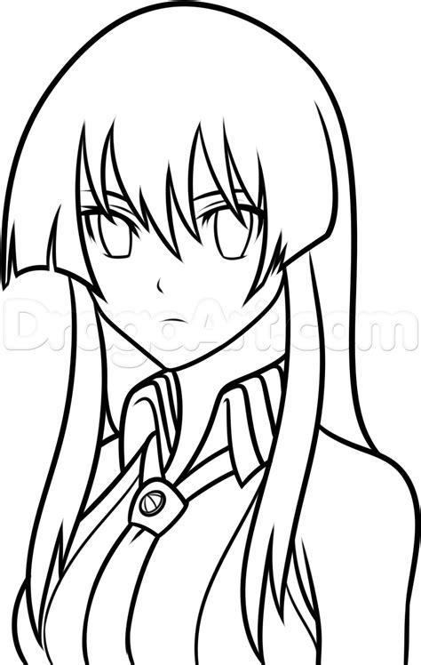 How To Draw Akame From Akame Ga Kill Step By Step Anime