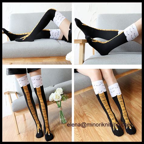 Thatsminori Custom Acrylic Cotton Thigh High Cable Knit Winter Socks