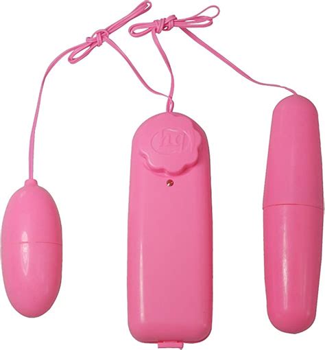 Double Corded Egg Vibrator With Variablespeed Dial Pink