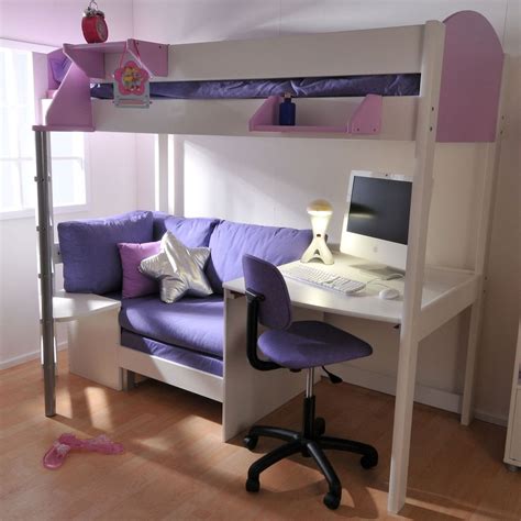 Bunk Beds With Desk And Sofa Megawoopy