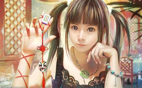 hình nền nghệ thuật số anime cô gái ký tự gốc phụ nữ nhật bản 2560x1600 lucasaudacity