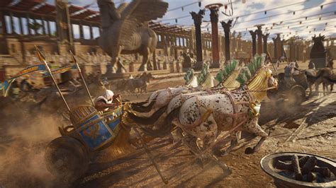 Watch Minutes Of Assassins Creed Origins K Gameplay Polygon