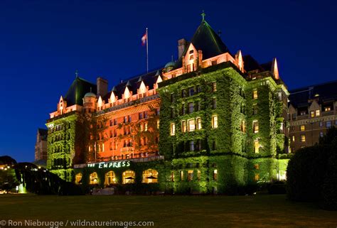 Historic Empress Hotel Victoria British Columbia Canada Photos