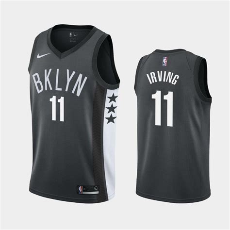 Then despite being linked with the knicks in free agency, he picked brooklyn. Men's and Youth Brooklyn Nets #11 Kyrie Irving 2019-20 Statement Jersey Black