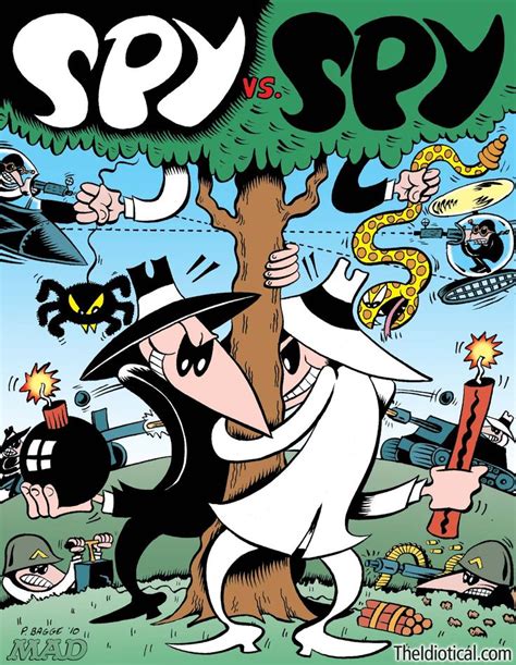 Spy Vs Spy By Peter Bagge Mad Cartoon Network Mad Magazine Spy