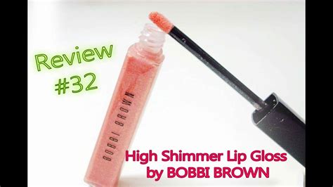 high shimmer lip gloss bobbi brown beauty by violett s 2 review 32 youtube