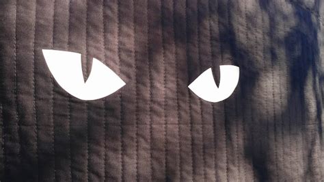 Slice Of Pi Quilts Glow In The Dark Spooky Eyes Quilt