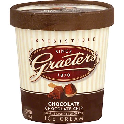 Graeters Ice Cream French Pot Double Chocolate Chip Caseys Foods