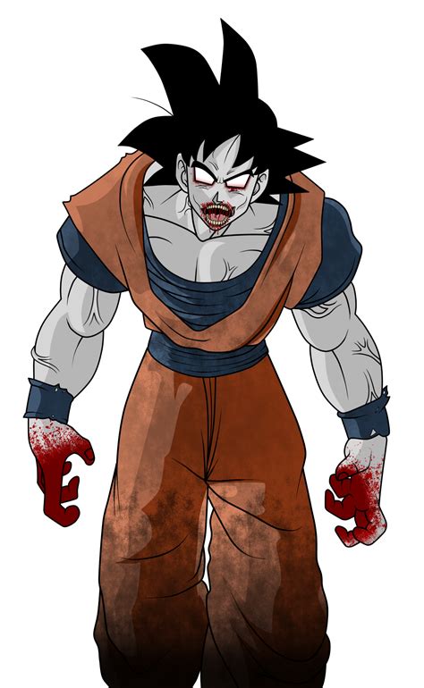 Goku Zombie By Noa Morningstar On Deviantart