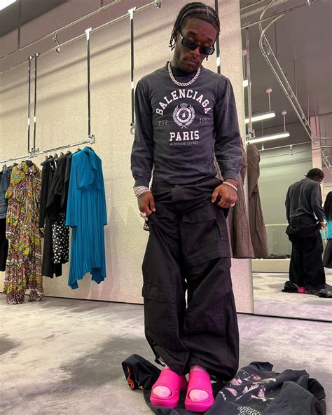 Spotted Lil Uzi Vert Hits Up Balenciaga Store Pause Online Mens
