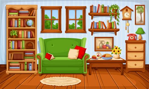 Living Room Cartoon Cmbg Living Room 1 By Aimanstudio On Deviantart