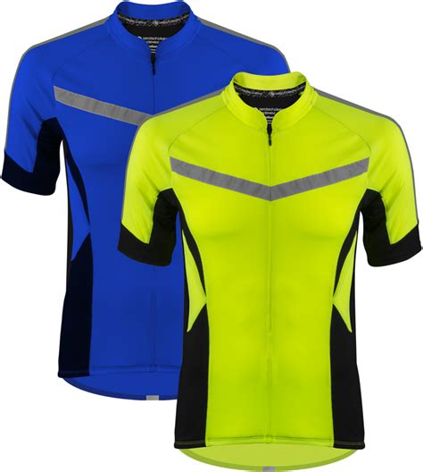 High Vis Reflective Cycling Jersey Made For Visibility And Safety