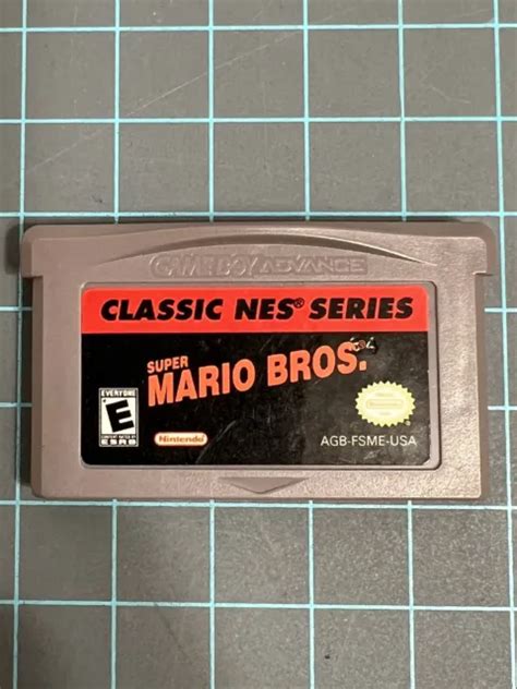 Super Mario Bros Classic Nes Series Nintendo Game Boy Advance 2004