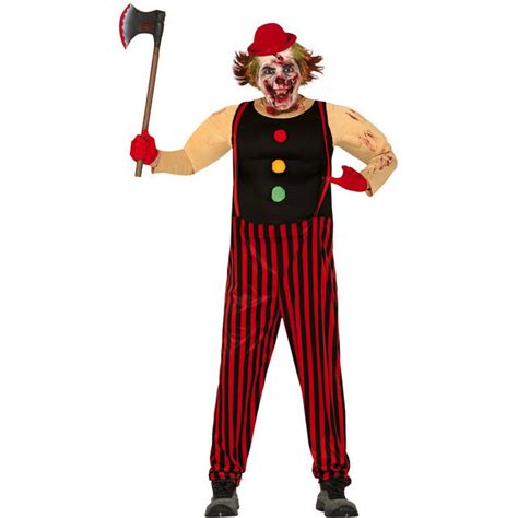 Costume Clown Del Terrore Assassino Da Uomo Per 2325