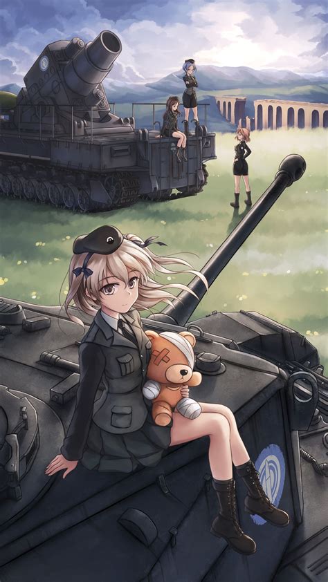 Girl Und Panzer アニメの女の子 かわいいアニメの女の子 芸術的アニメ少女