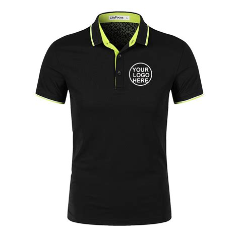 Customerized Design Embroidery Polo Shirt Design Your Own Custom Text