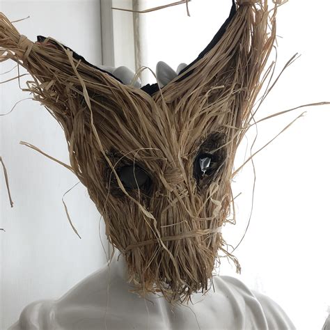 Scary Weird Mask Creepy Scarecrow Mask Adult Halloween Etsy Ireland