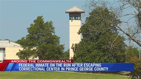 Federal Inmate On The Run After Escaping Correctional Center In Prince