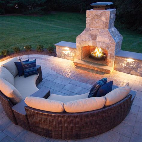 Home Page Outdoor Fireplace Kit Outdoor Living Space Outdoor