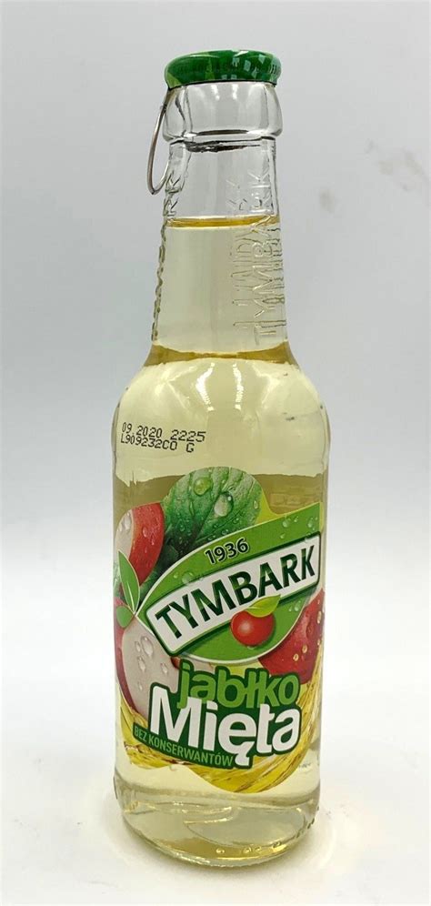 Tymbark Apple Mint Glass Bottle 250 ml | BEVERAGES \ Tymbark OFFER ...