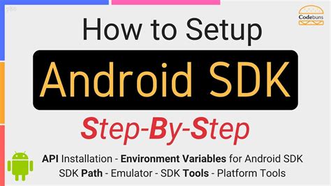 How To Set Up Android Sdk Step By Step Youtube