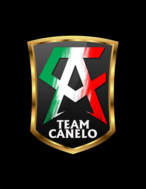 Canelo Alvarez Team Badge Digital Art By Ronwaldo Rey Puzon Fine Art