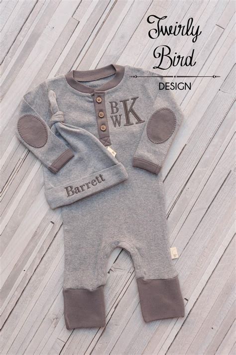 Baby Boy Coming Home Outfit Personalized Newborn Baby Boy Outfit Etsy