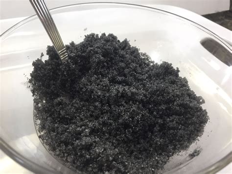 Easy Detoxifying Activated Charcoal Sugar Scrub Activated Charcoal Has