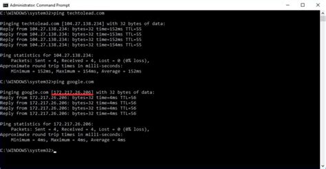 How To View Ip Address Of Website Using Command Prompt