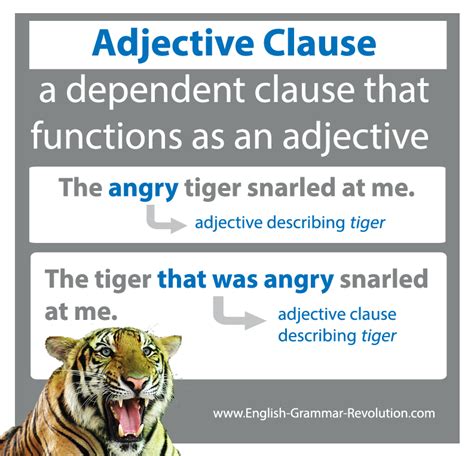What is noun clause, example sentences Adjective Clauses (Relative Clauses)