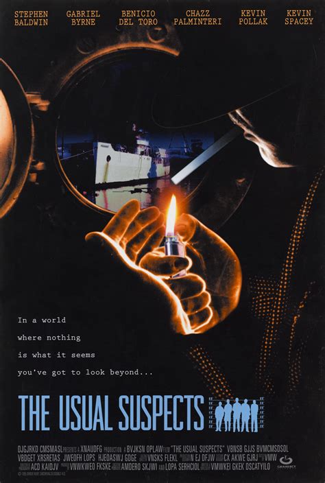 The Usual Suspects 1995 Poster Us Original Film Posters Online